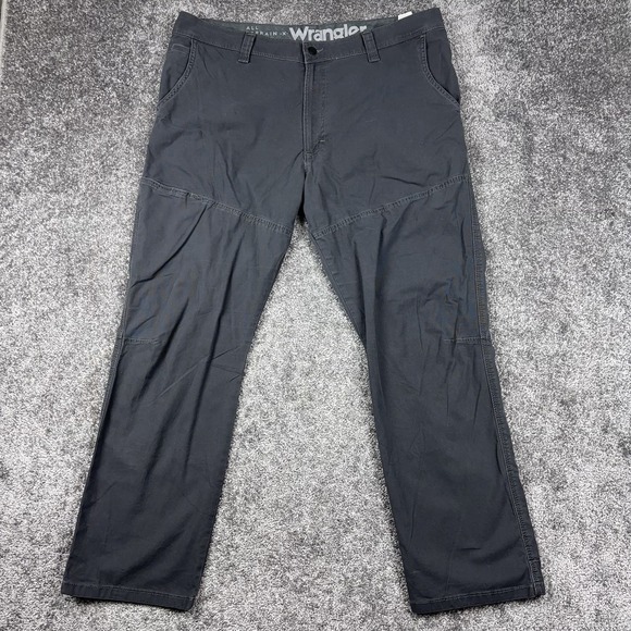 Wrangler ATG All Terrain Gear Hiking Cargo Pants Men's 40x30 Gray Stretch Hiking - Picture 1 of 5